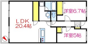 ルイの物件間取画像